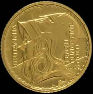 Britannia 1/10 uncji Złota 2003 - image 1