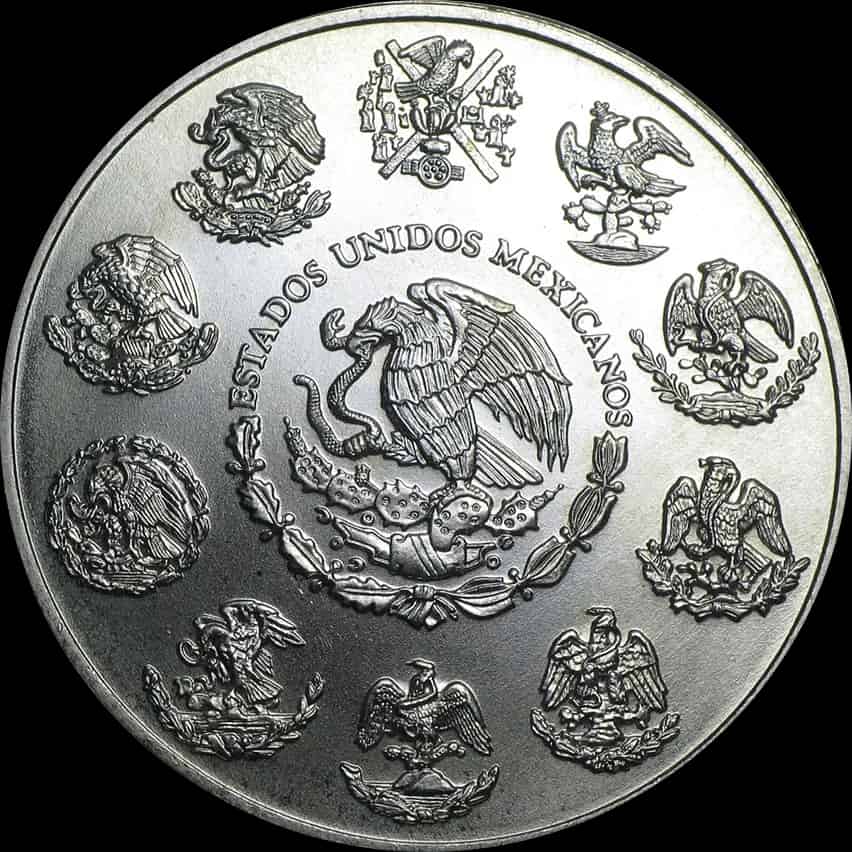 Mexican Libertad 1 uncja srebra 2003 - image 2