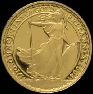 Britannia 1/10 uncji Złota 2004 - image 1