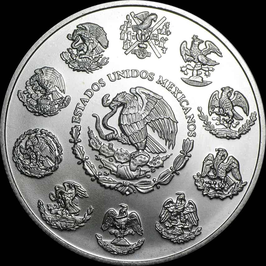 Mexican Libertad 1 uncja srebra 2004 - image 2