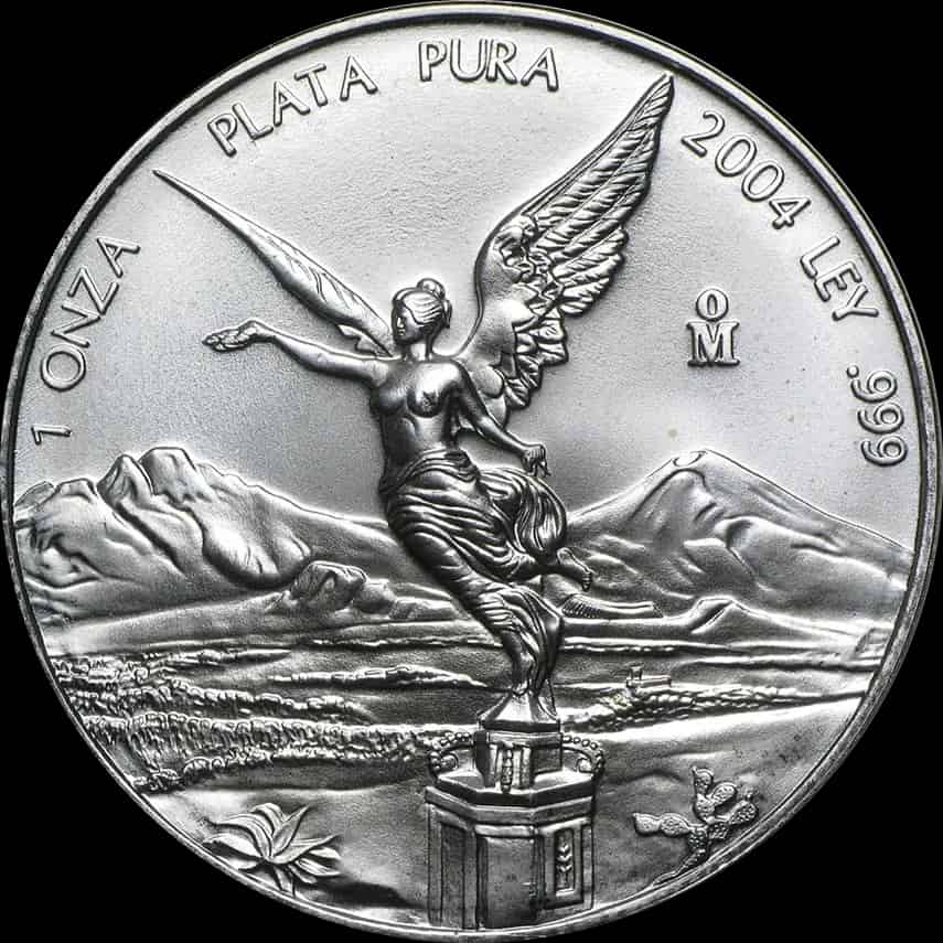 Mexican Libertad 1 uncja srebra 2004 - image 1