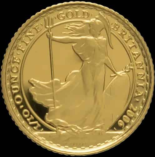 Britannia 1/10 uncji Złota 2006 - image 1