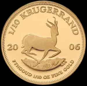 Krugerrand 1/10 uncji złota 2006 - image 1