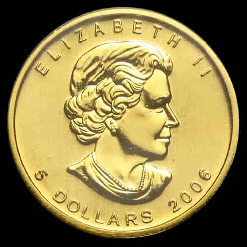 Kanadyjski Liść Klonowy 1/10 uncji złota 2006 - image 2