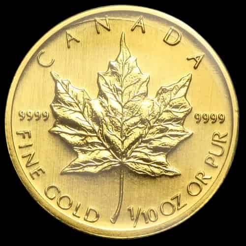 Kanadyjski Liść Klonowy 1/10 uncji złota 2006 - image 1