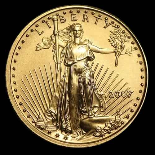 Amerykański Orzeł 1/10 uncji złota 2007 - image 1