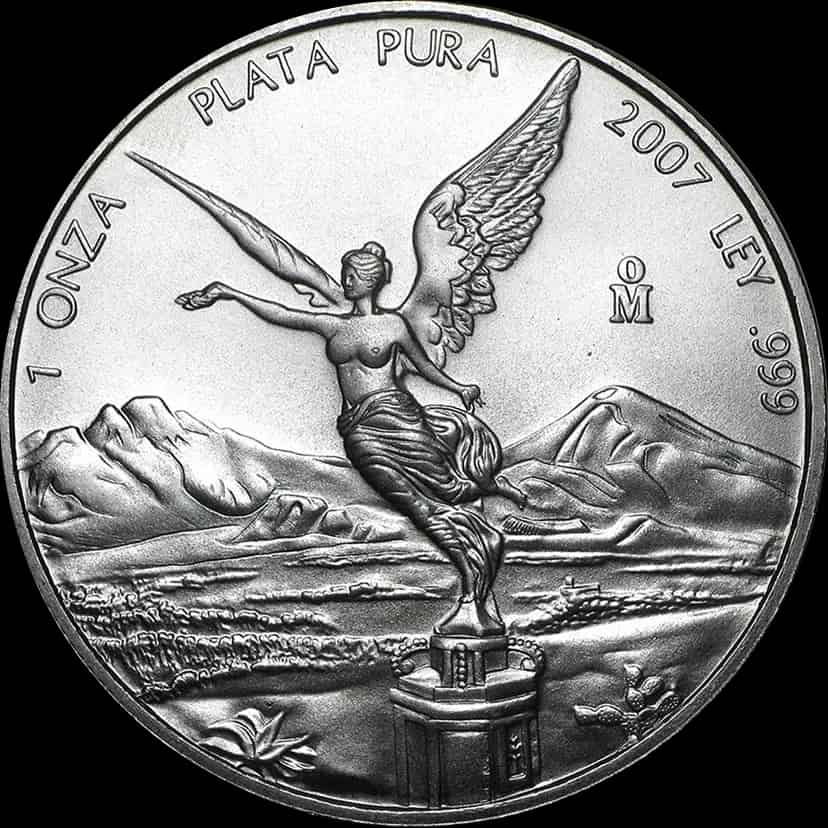 Mexican Libertad 1 uncja srebra 2007 - image 1