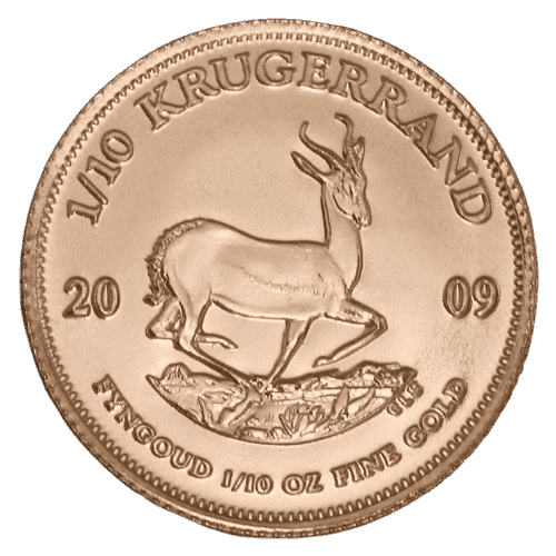 Krugerrand 1/10 uncji złota 2009 - image 1