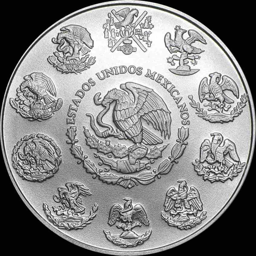 Mexican Libertad 1 uncja srebra 2011 - image 2