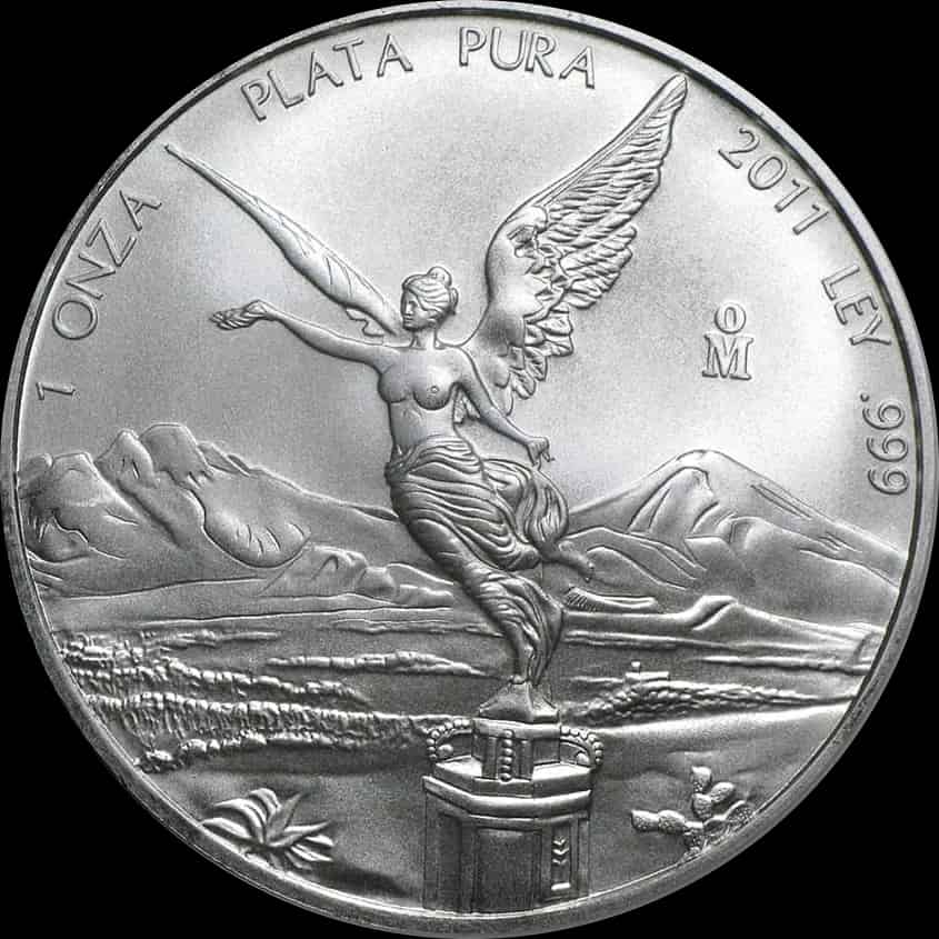 Mexican Libertad 1 uncja srebra 2011 - image 1