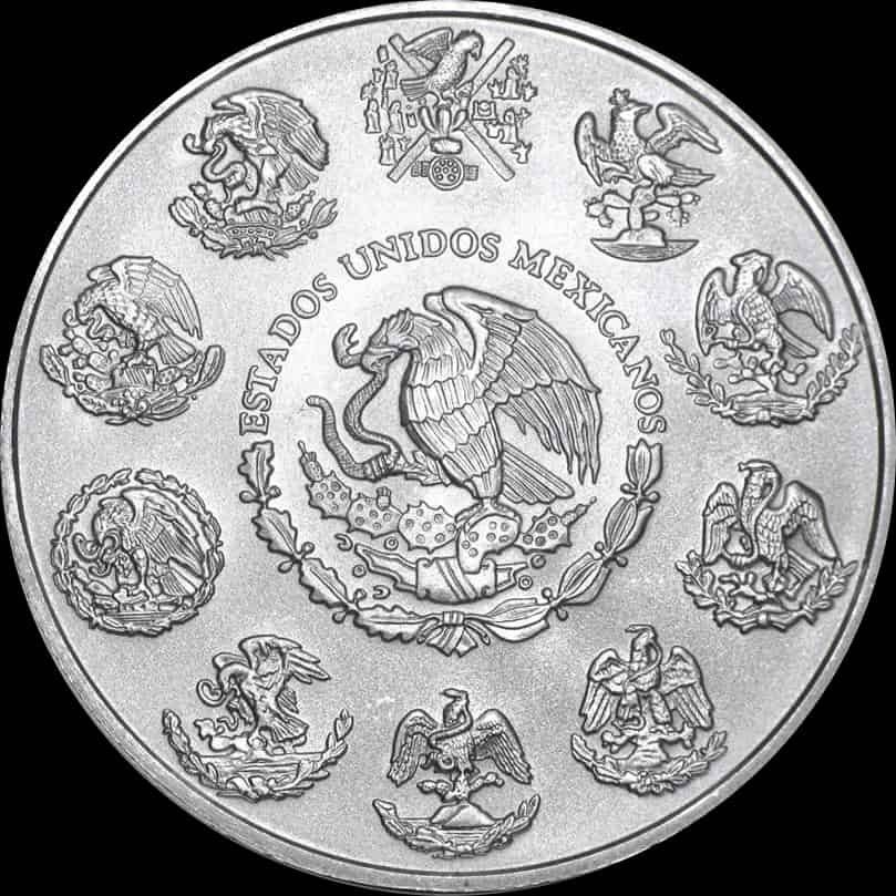 Mexican Libertad 1 uncja srebra 2014 - image 2