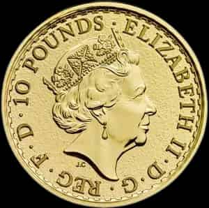 Britannia 1/10 uncji Złota 2016 - image 2