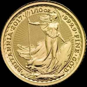 Britannia 1/10 uncji Złota 2017 - image 1