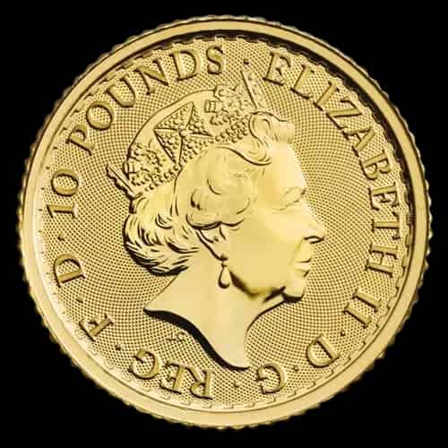 Britannia 1/10 uncji Złota 2020 - image 2