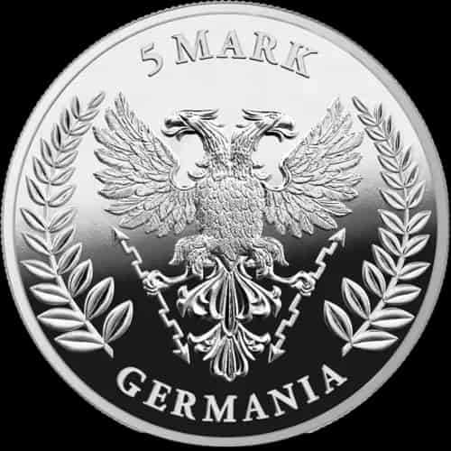 Germania 1 uncja Srebra 2025 Proof - image 2