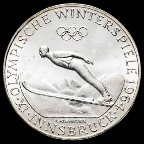 Srebrna Moneta Austria 50 Szylingów Różne Roczniki Próba .900 - image 2