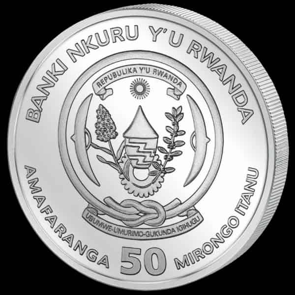 Rwanda: Nautical Ounce Kruzenshtern 1 uncja srebra 2026 Proof - image 2