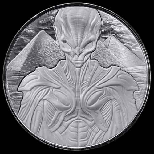 Samoa: Alien 1 uncja Srebra 2025 - image 1