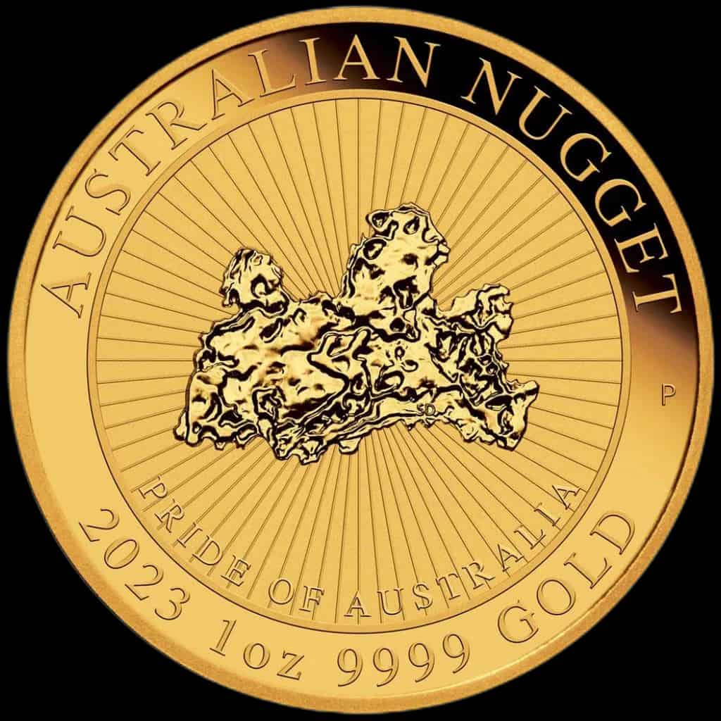 Australian Nugget The Pride 1 uncja Złota 2023 - image 1