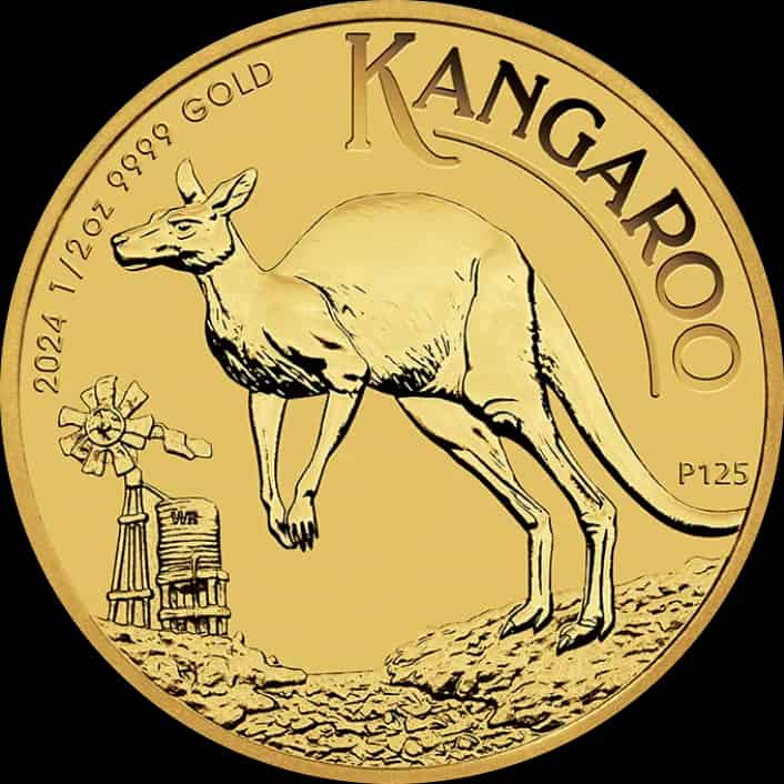 Australijski Kangur 1/2 uncji złota 2024 - image 1