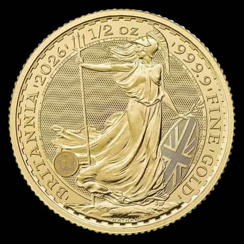 Britannia 1/2 uncji Złota 2026 - image 1