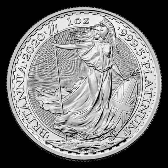 Britannia 1 uncja Platyny 2020 - image 1