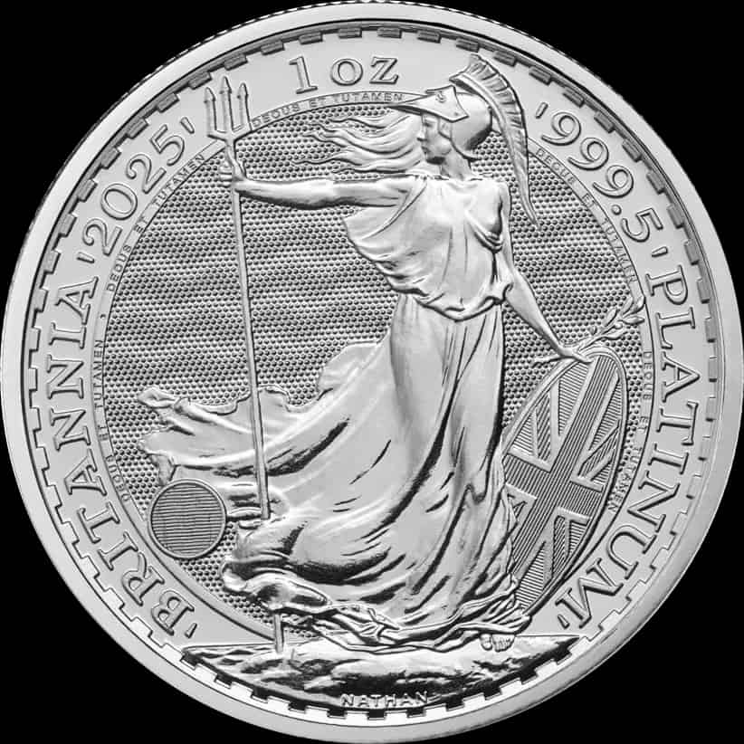 Britannia 1 uncja Platyny 2025 - image 1