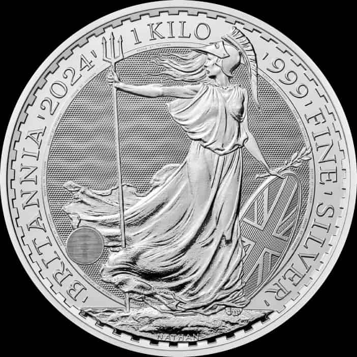 Britannia 1000g Srebra 2024 - image 1