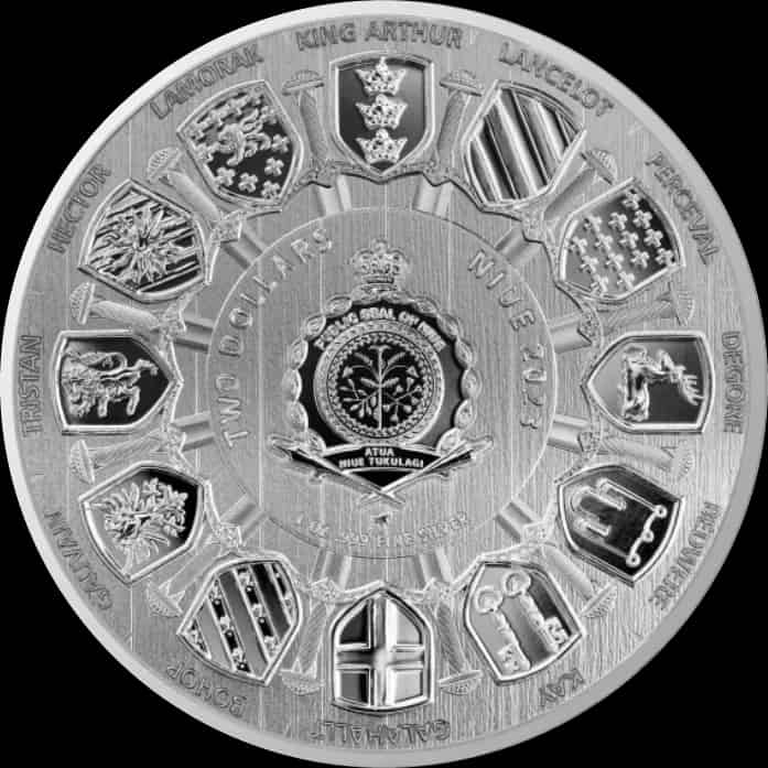 Artur Pendragon 1 uncja Srebra 2023 - image 2