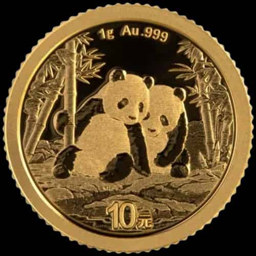 Chińska Panda 1g złota 2026 - image 1