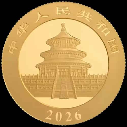 Chińska Panda 8g złota 2026 - image 2