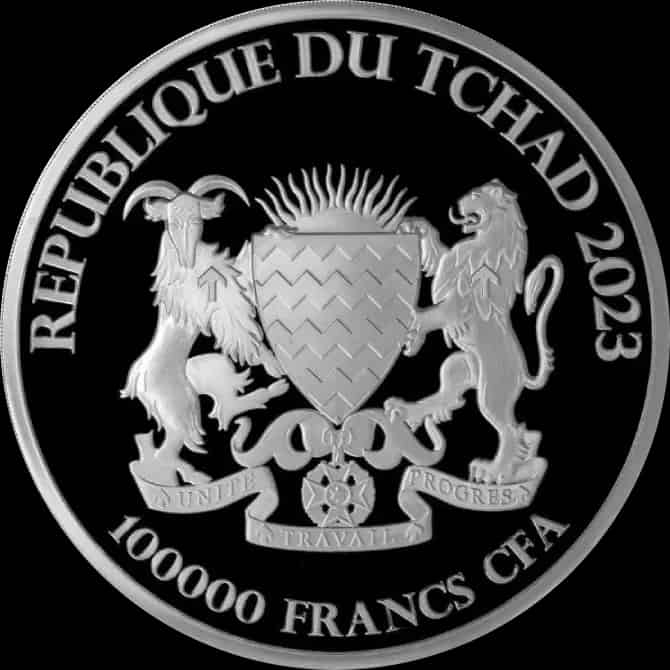 Czad Bull and Bear 1000g Srebra 2023 - image 2