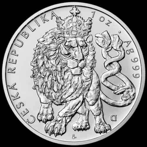 Czech Lion 1 uncja Srebra 2026 - image 1