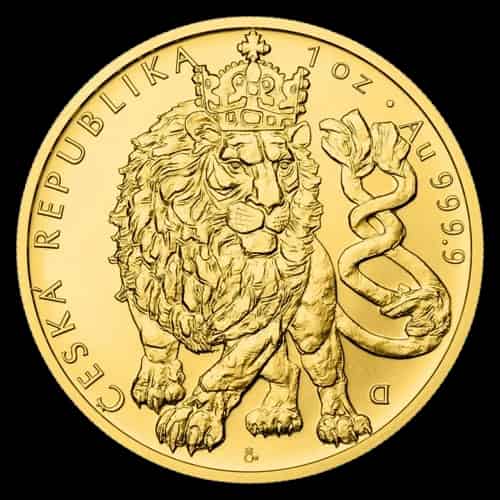 Czech Lion 1 uncja Złota 2026 - image 1