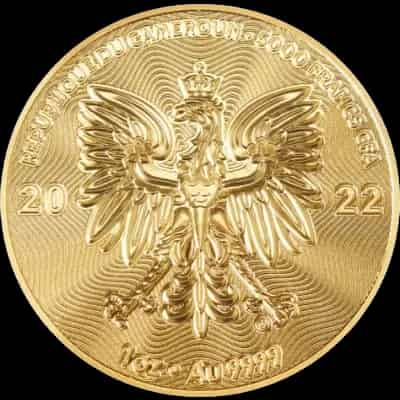 Fryderyk Chopin 1 uncja złota 2022 - image 2