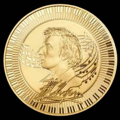 Fryderyk Chopin 1 uncja złota 2022 - image 1