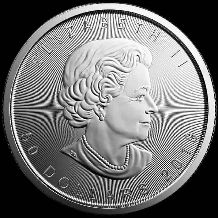 Kanadyjski Liść Klonowy 1 uncja platyny 2019 - image 2