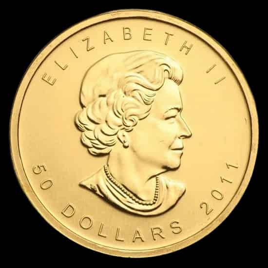 Kanadyjski Liść Klonowy 1 uncja Złota 2011 - image 2