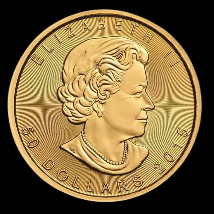 Kanadyjski Liść Klonowy 1 uncja Złota 2015 - image 2