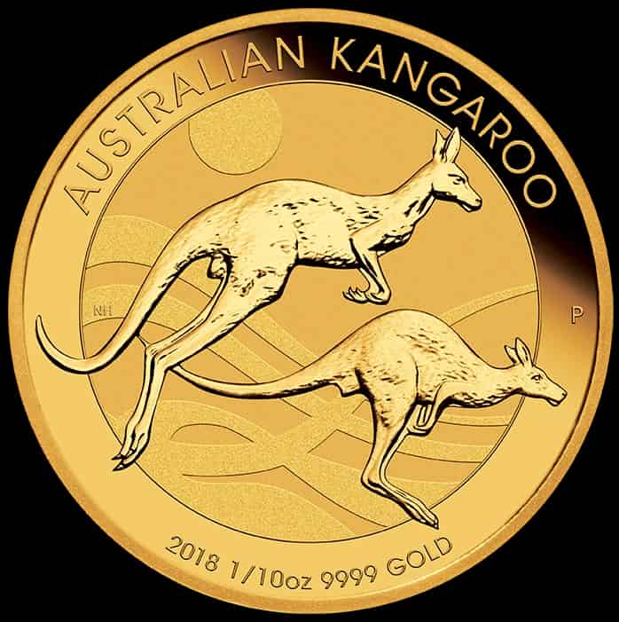 Australijski Kangur 1/10 uncji złota 2018 - image 1