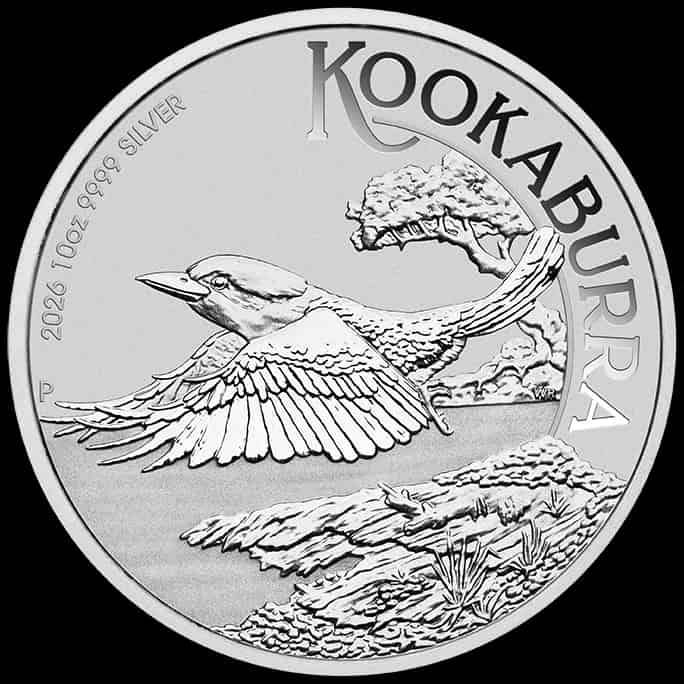 Kookaburra 10 uncji srebra 2026 - image 1