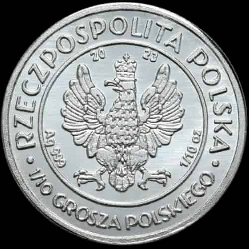 Królowa Jadwiga 1/10 uncji Srebra 2023 - image 2