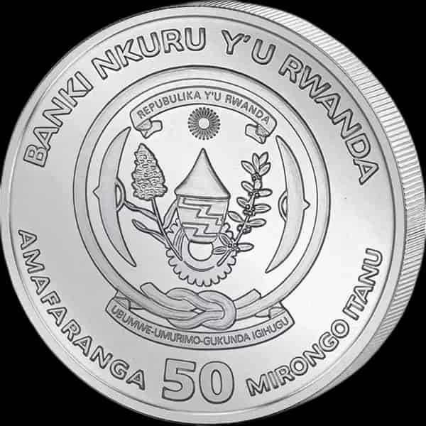 Rwanda African Ounce Leopard 1 uncja srebra 2024 - image 2