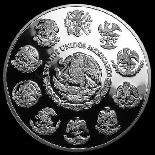 Mexican Libertad 5 uncji srebra 2019 Proof - image 2