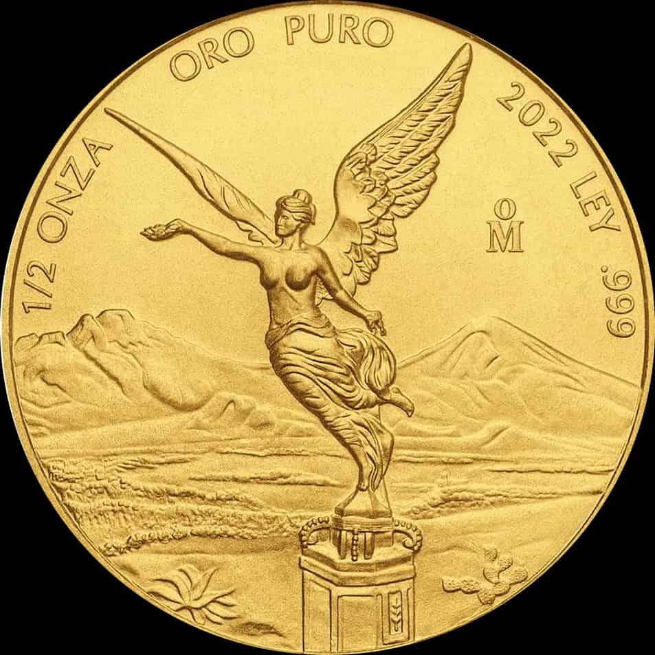 Mexican Libertad 1/2 uncji złota 2022 - image 1
