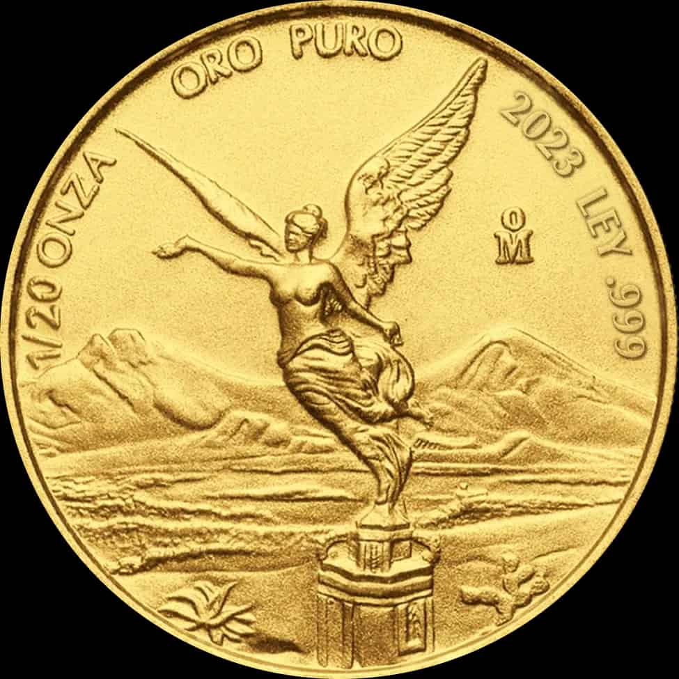 Mexican Libertad 1/20 uncji złota 2023 - image 1