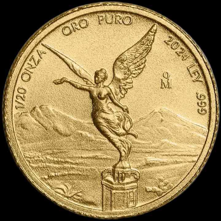 Mexican Libertad 1/20 uncji złota 2024 - image 1