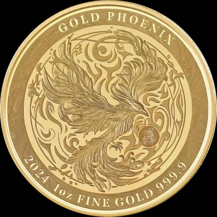 Phoenix 1 uncja Złota 2024 Prooflike - image 1