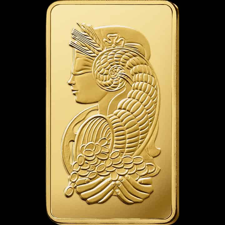 Sztabka 250g złota PAMP - image 1