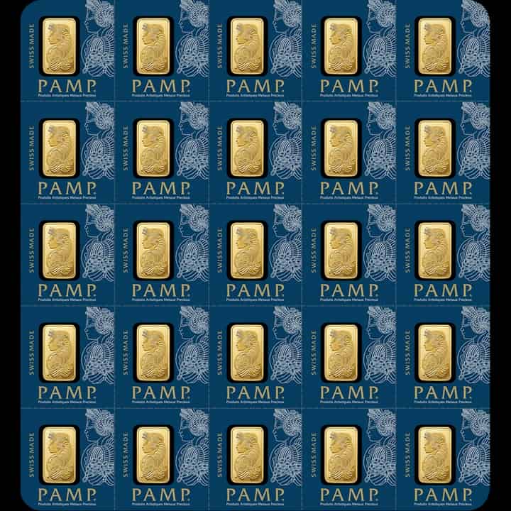 PAMP Lady Fortuna 25x1g złota  Multigram - image 1